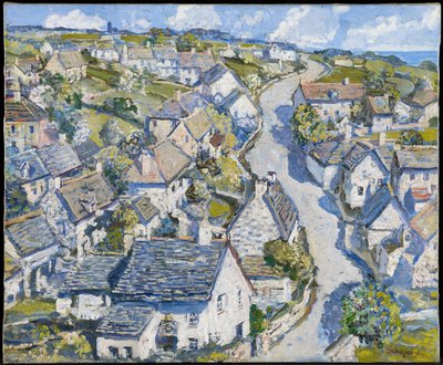 Village minier en Cornouailles, vers 1920 - Walter Elmer Schofield